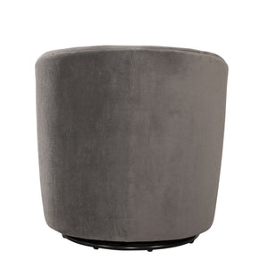 Oaklynn - Barrel Style Swivel Accent Chair