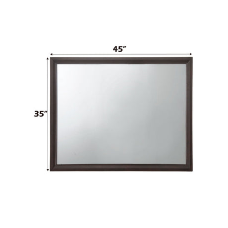 Madison - Mirror - Espresso - Best Buy Furniture