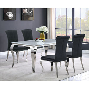 Elegant Upholstered Side Chairs (Set of 4)