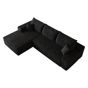 107" Cloud Sectional Couch with L-Shape Chaise