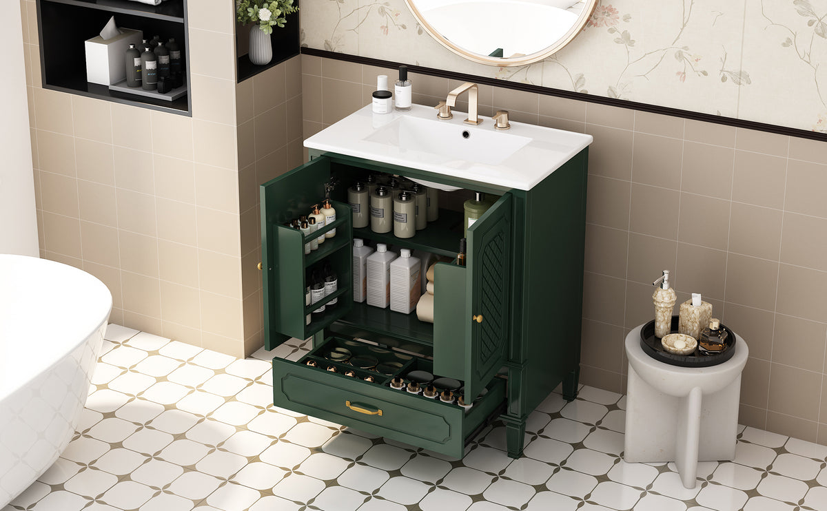 30" Bathroom Vanity with Sink
