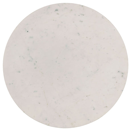 Leska - Round Coffee Table - White