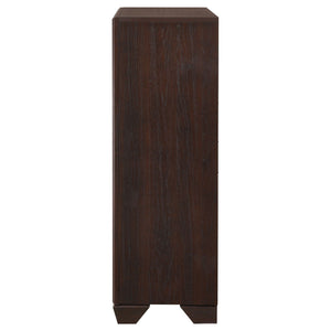 Hadfield - 5 Drawer Chest In Rich - Dark Brown