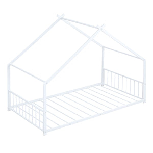 Metal House Bed