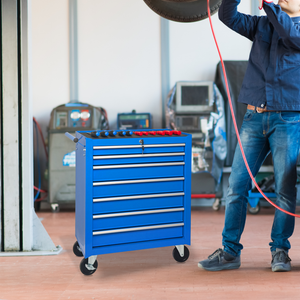 Rolling Tool Chest with 7-Drawer Tool Box