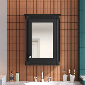 Wall Mounted Bathroom Storage Medicine Cabinet With Mirror
