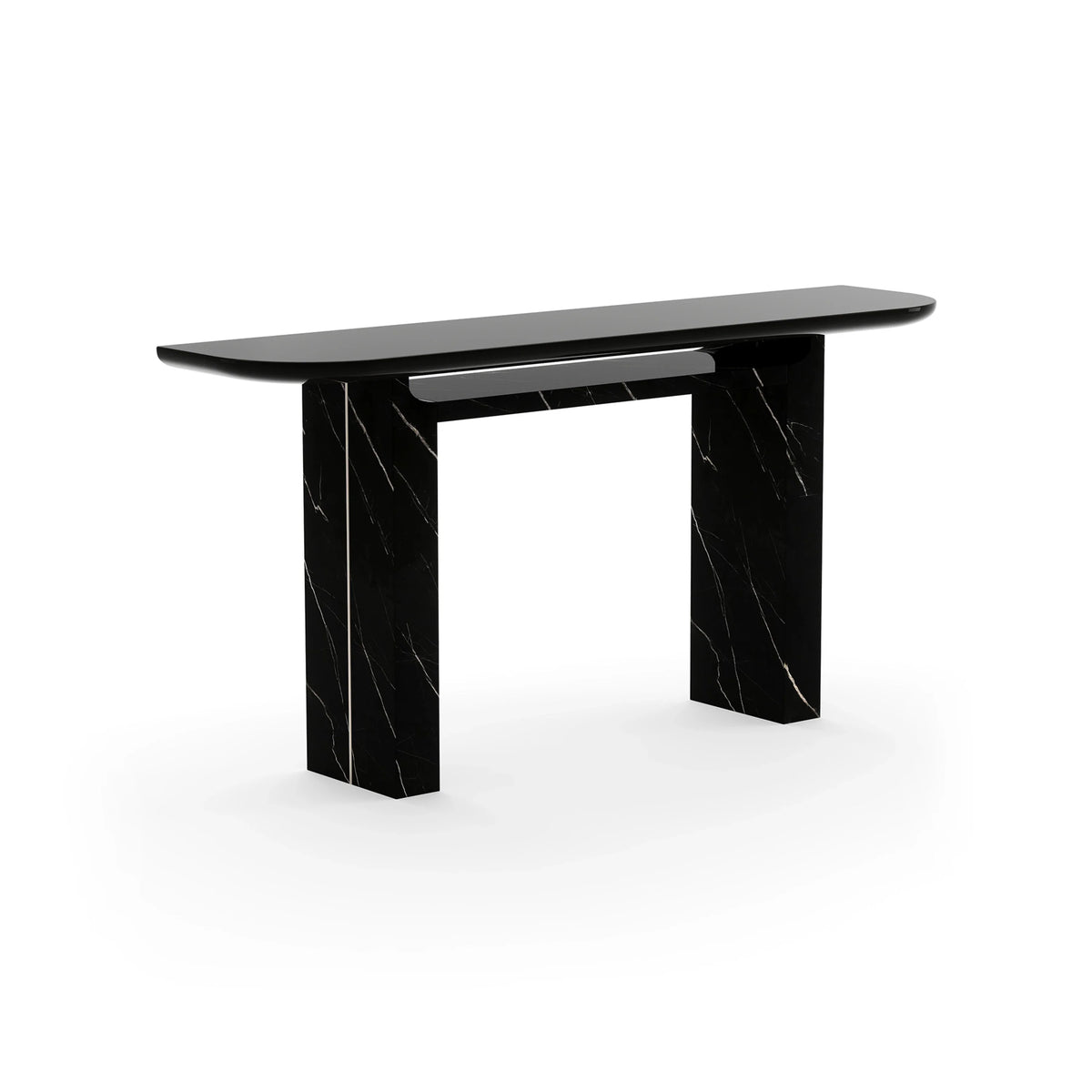 Overlap Open Console Table