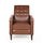 Mid-Century Modern Recliner With Button Tufted Waffle Stitch - Best Buy Furniture