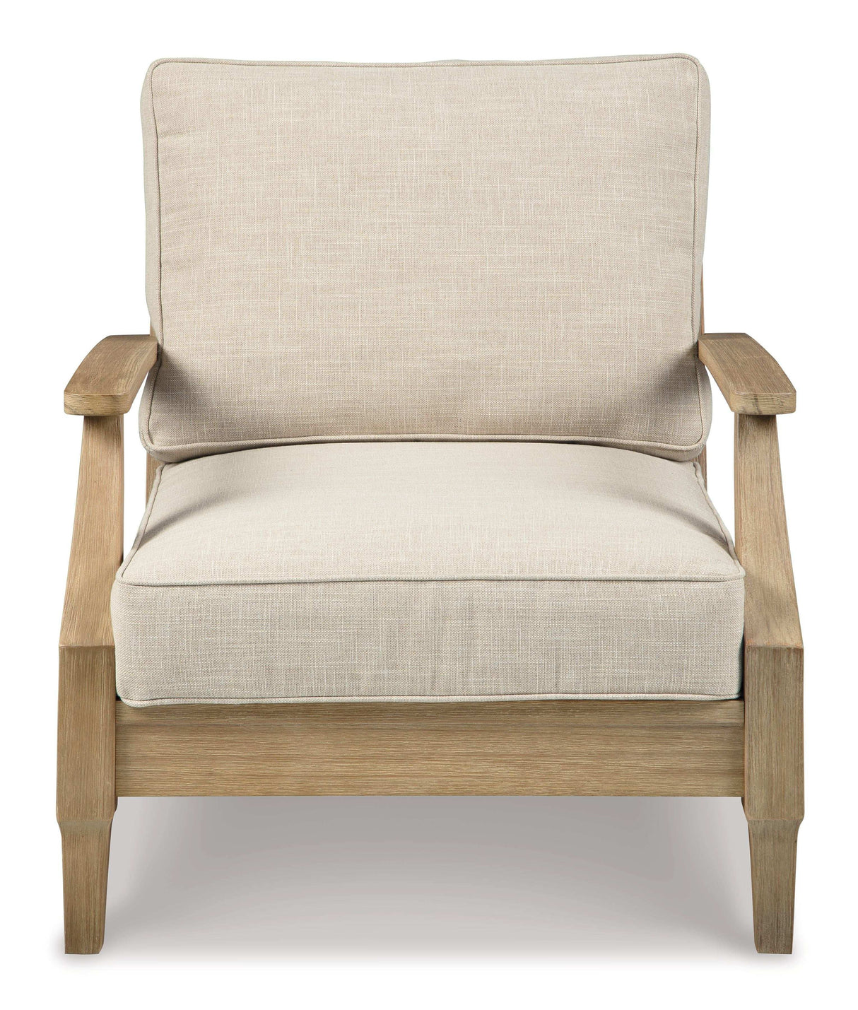 Clare View - Lounge Chair w/Cushion - Beige - Best Buy Furniture