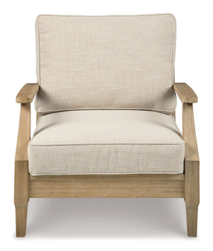 Clare View - Lounge Chair w/Cushion - Beige - Best Buy Furniture