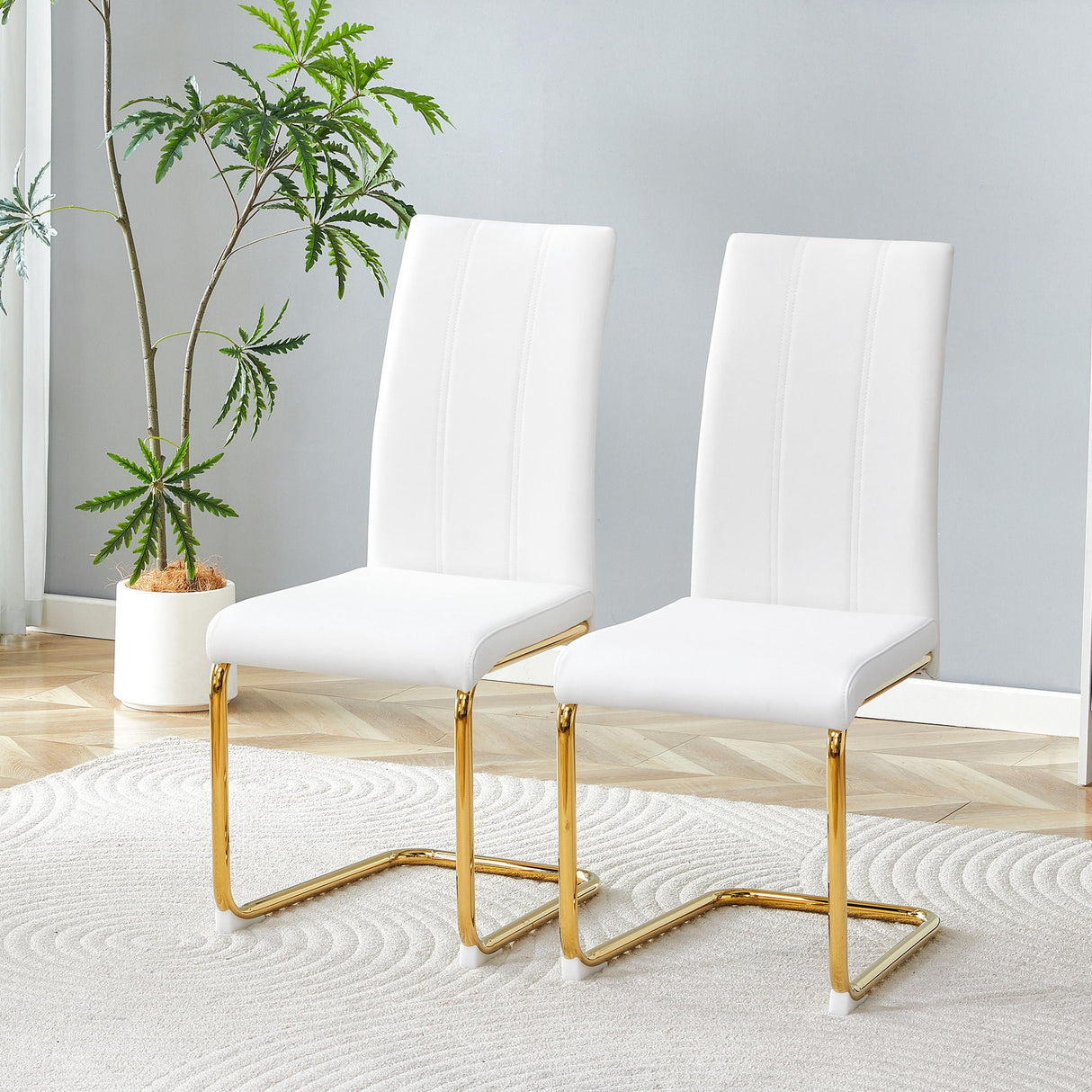 Luxury Aesthetic Upholstered Dining Chairs For Dining Room