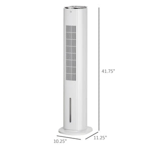 42" White Air Cooler