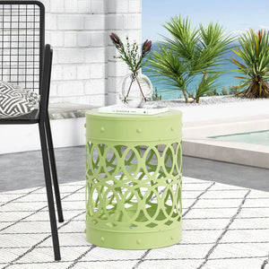 Outdoor Metal Large End Table, Modern Design - Best Buy Furniture