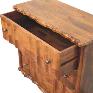 Solid Wood Lume 3 Drawer Chest