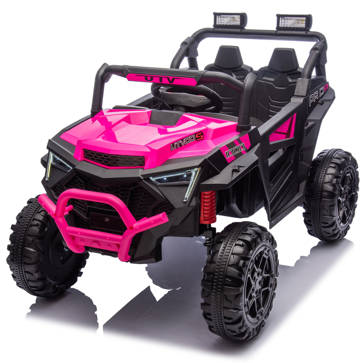 24V 400W Kids Ride On Electric UTV with Parents Remote Control