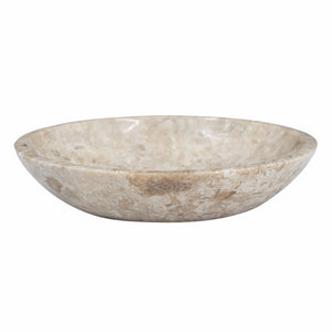 6x6x1.5" Round Marble Decorative Bowl