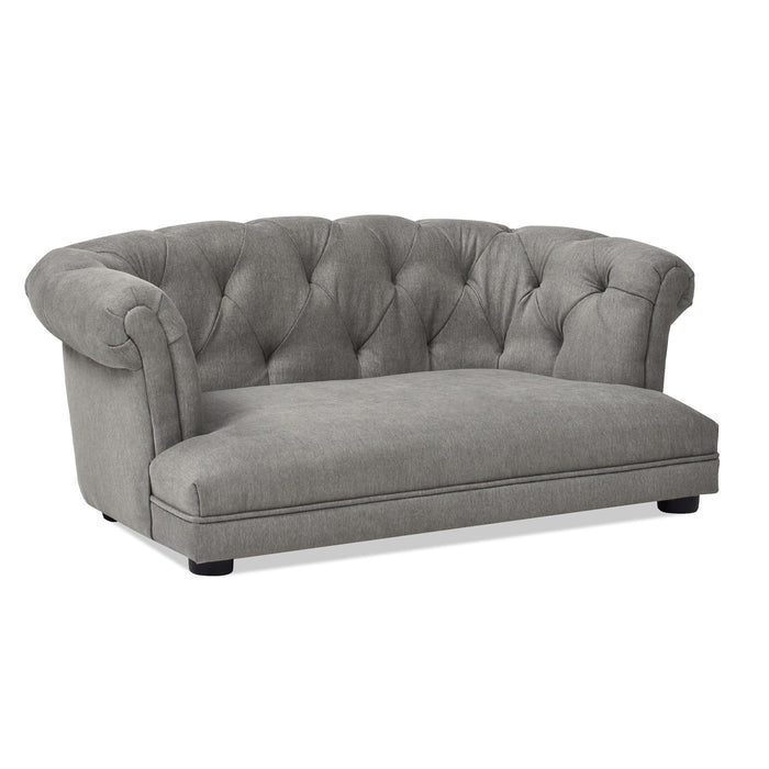 Chesterfield Dog Sofa Bed with High-Performance Upholstery - Medium