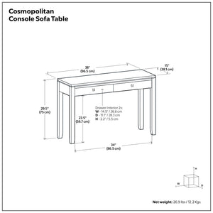 Cosmopolitan - Multipurpose Table