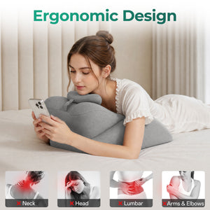 Ergonomic Memory Foam Support Pillow for Couples