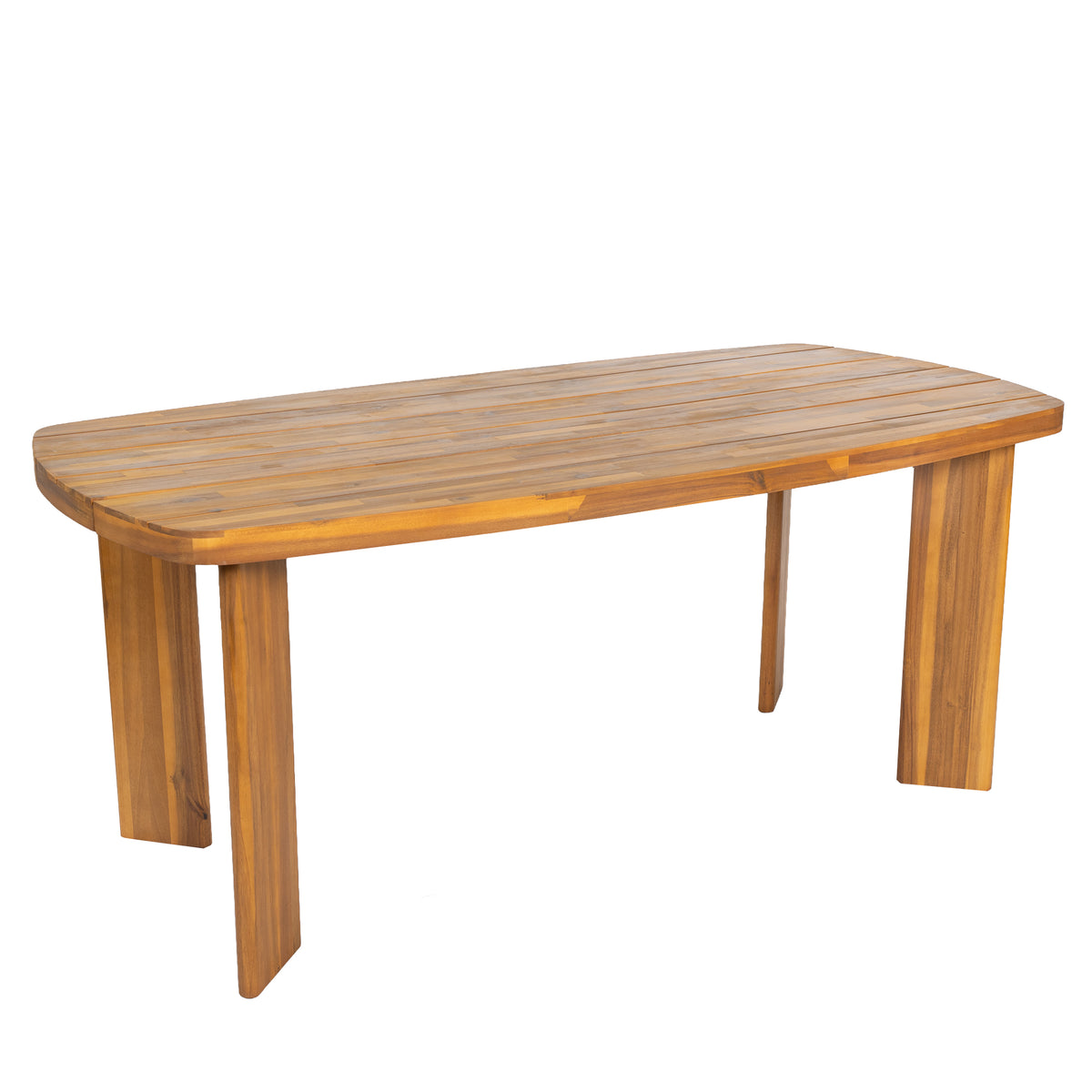 7-Piece Acacia Wood Outdoor Dining Set