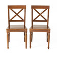 Dining Chair With X Shaped Back (Set of 2) - Best Buy Furniture