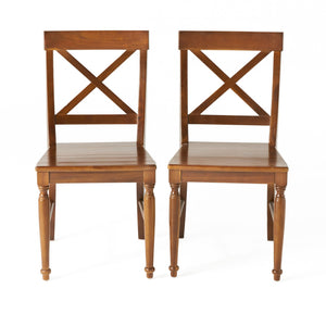 Dining Chair With X Shaped Back (Set of 2) - Best Buy Furniture