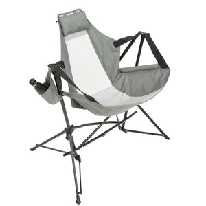 Hammock Camping Chair with Steel Frame - Grey or Black