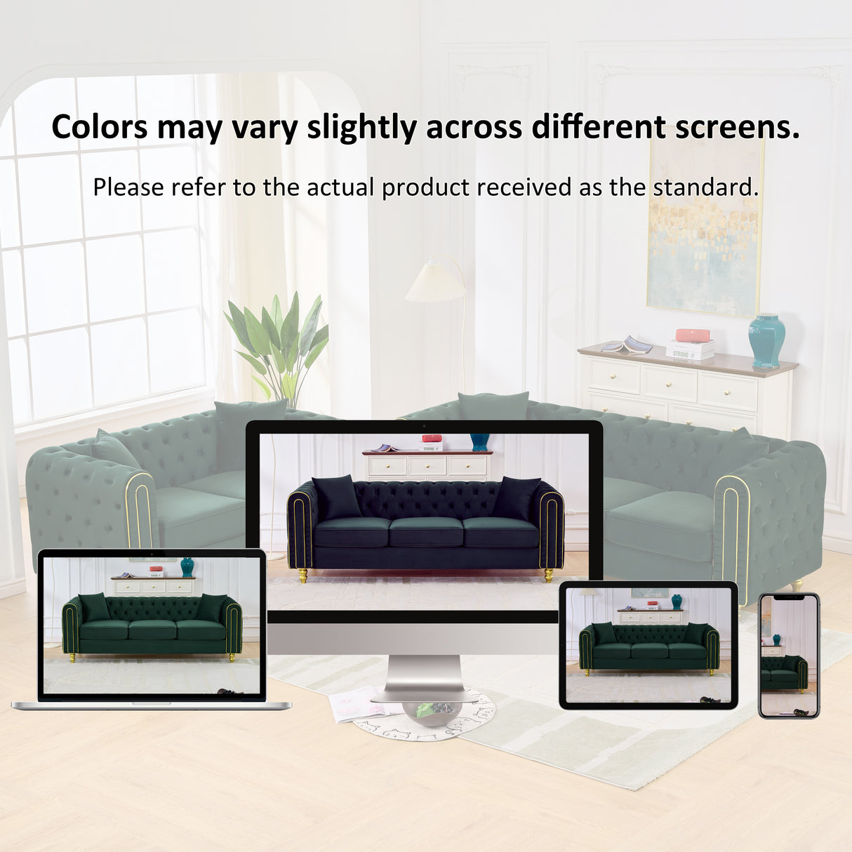 86" Modern Loveseat Sofa