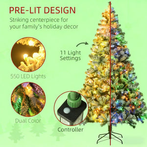 Artificial Snow Christmas Trees with Frosted Branches
