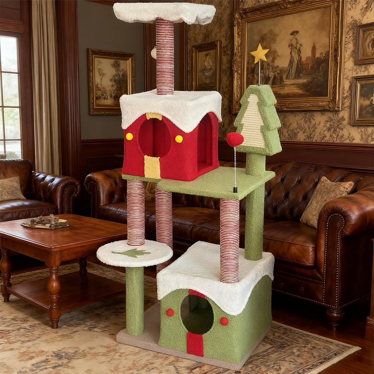 CY14 Christmas Cat Tree