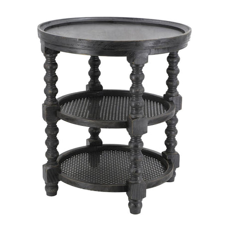 Round 3 Tiered Side Tabel, End Tabel For Lving Room Bedroom Entryway