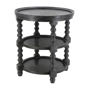 Round 3 Tiered Side Tabel, End Tabel For Lving Room Bedroom Entryway
