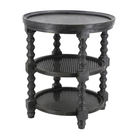 Round 3 Tiered Side Tabel, End Tabel For Lving Room Bedroom Entryway