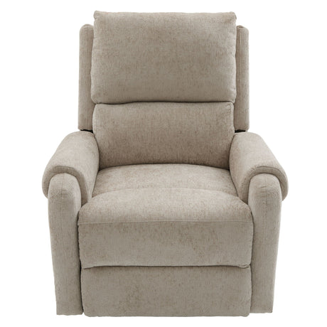 Manual Recliner Massage Chair With Swivel Rocker, 8 Massage Modes, Side Storage Pocket