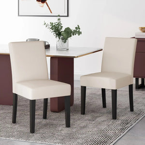 Contemporary Dining Chair With Upholstered Seating And Tapered Legs - Best Buy Furniture