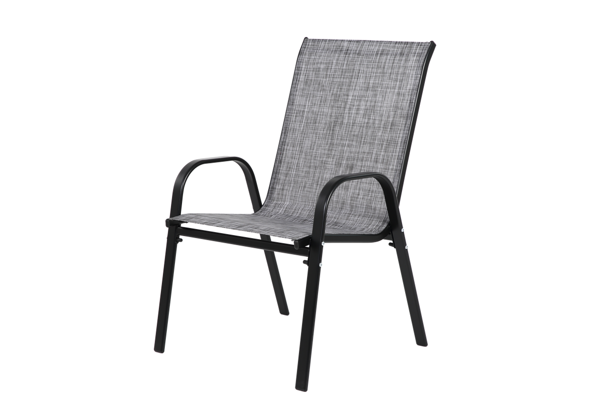 6 Piece Patio Chairs With Breathable Textilene Fabric