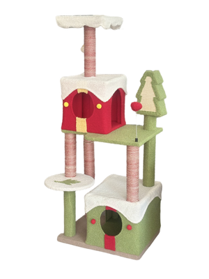 CY14 Christmas Cat Tree