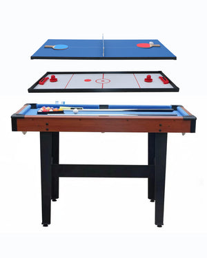 48-Inch Combo Game Table Set for Home and Game Room