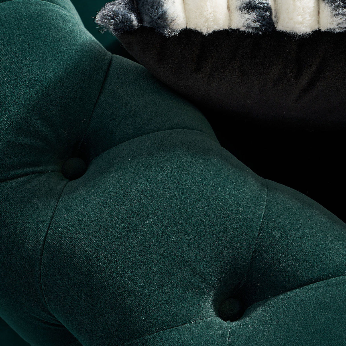 Chesterfield - Modern Tufted Living Room Sofa, 84.25''W Couch