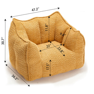 Comfortable Sofa Chairs With Highly Resilient Foam For Living Rooms And Bedrooms