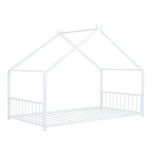 Metal House Bed