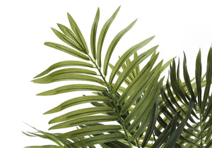 47" Tall, Artificial Plant, Areca Palm Tree, Indoor, Faux, Fake, Floor, Greenery, Potted, Real Touch, Decorative - Green / Black - Best Buy Furniture