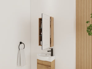 14'' Bathroom Mirror Cabinet with Storage