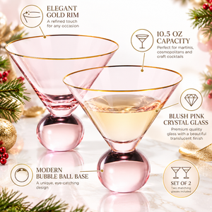 Proposta Martini Cocktail Glassware, Set of 2