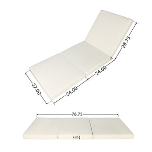 Lounge Chaise Set, Space Available On One Side, Acacia Solid Wood In