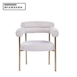 Dining Chairs With Armrests (Set of 2)
