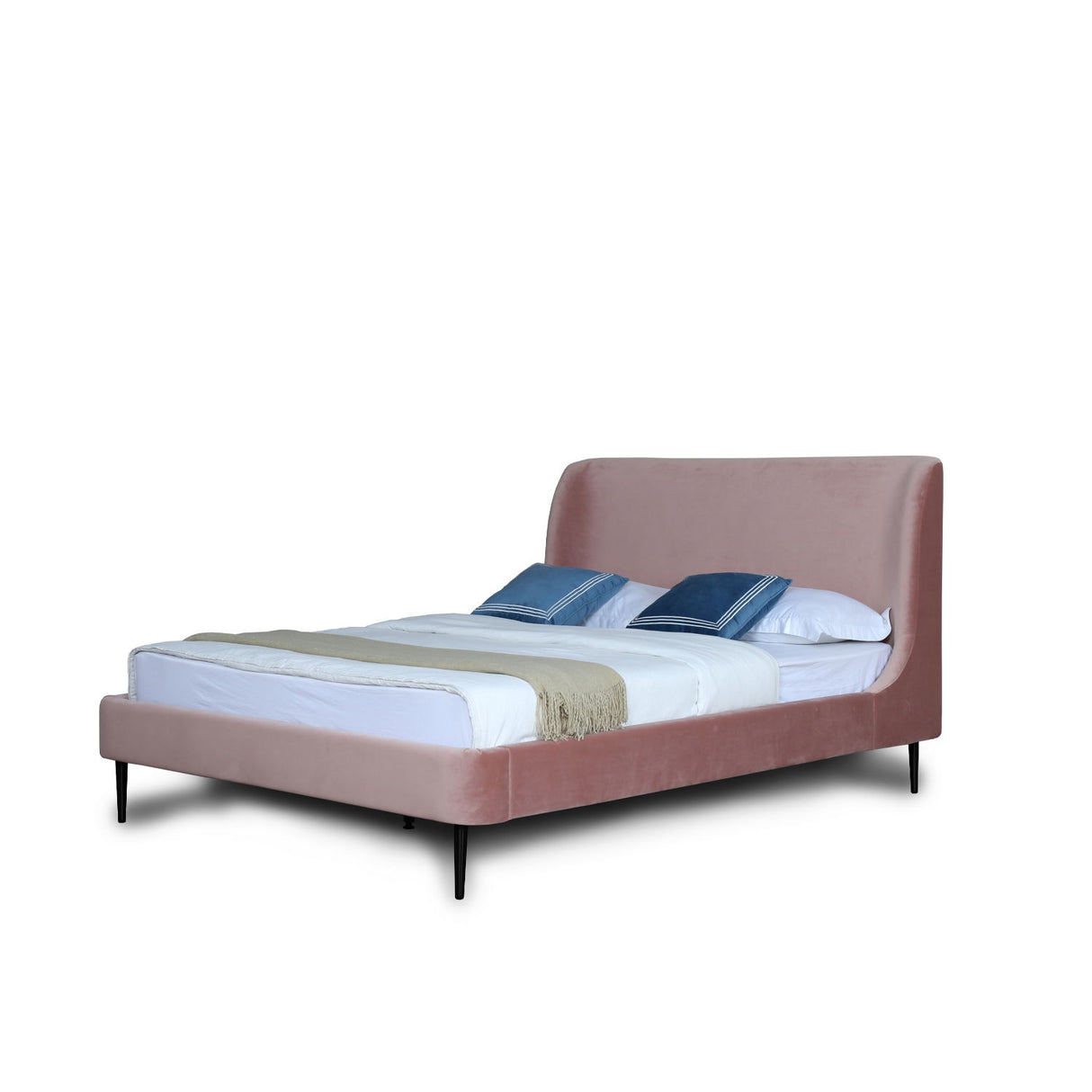 Heather - Modern Upholstered Bed