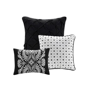 7 Piece Cotton Printed Comforter Set