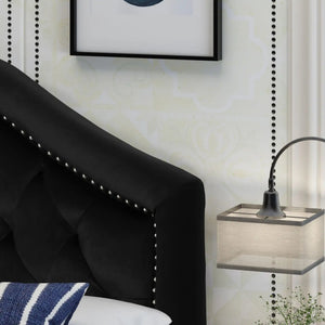 Kaarina - Contemporary Tufted Fabric Headboard - Best Buy Furniture