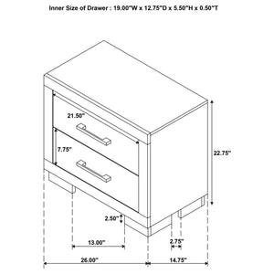 Tokyo - LED Bedroom Set